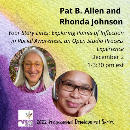 Graphic for workshop with photos of Allen and Johnson